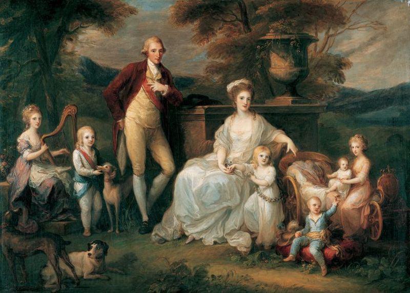 Angelica Kauffmann Portrait of Ferdinand IV of Naples, and his Family